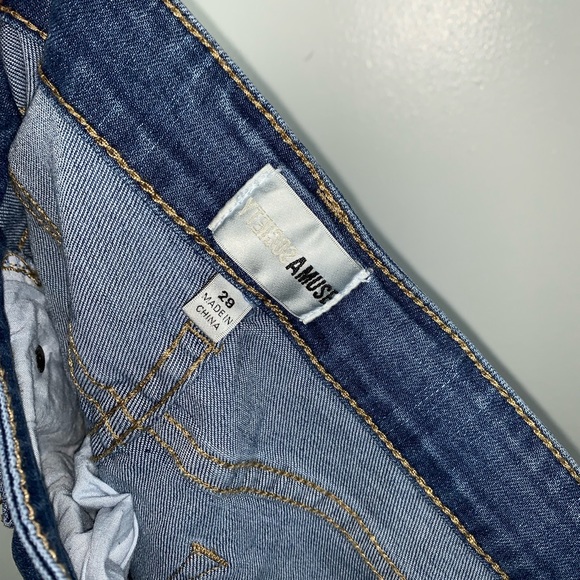 Amuse Society High Waist Flare Jeans 29 N3487 - Picture 3 of 8